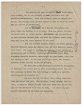 Moe Howard's 18pp. Outline Dated October 1938 for The Three Stooges Film ''Saved by the Belle'' -- With Numerous Annotations in Moe's Hand Throughout -- Very Good Condition